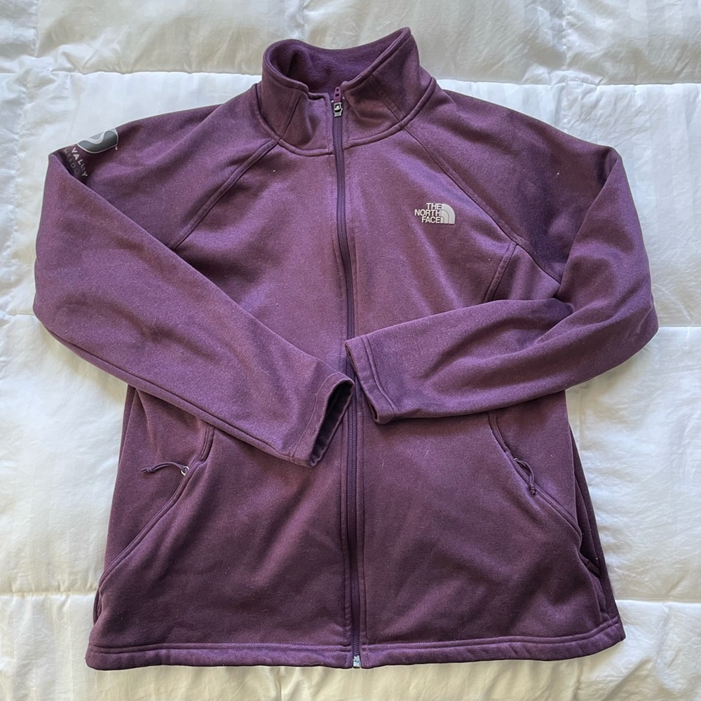 Deadstock Womens Purple The North Face Full Zip Lightweight Jacket XL